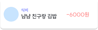 가계부예시